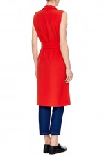 Красное платье-жилет фото 1