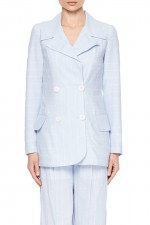 Легкий двубортный жакет фото 0