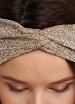 Золотая повязка на голову фото 2