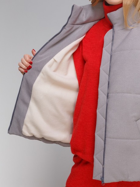 Сіра зимова куртка2883 купить