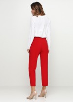 Брюки с прошитыми стрелками фото 1