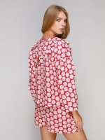 Блуза в белую ромашку фото 2