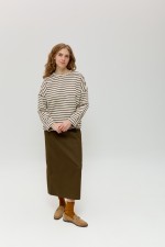 Бежевий світшот 4014 фото 7