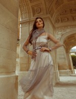 Фатиновое платье midi длинна фото 3