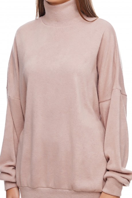 Розовый ангоровый свитер оверсайз2894 купить