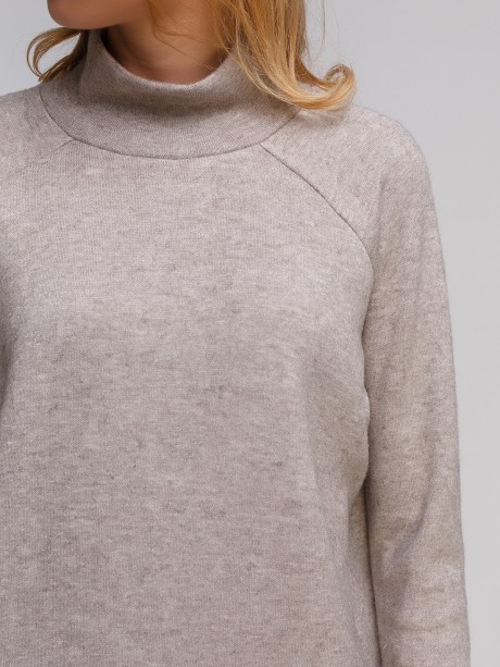 Сірий светр вільного силуету2881 купить