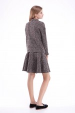 Теплая юбка-солнце фото 1