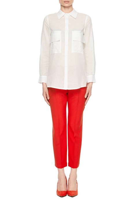 Красные классические брюки1951 купить