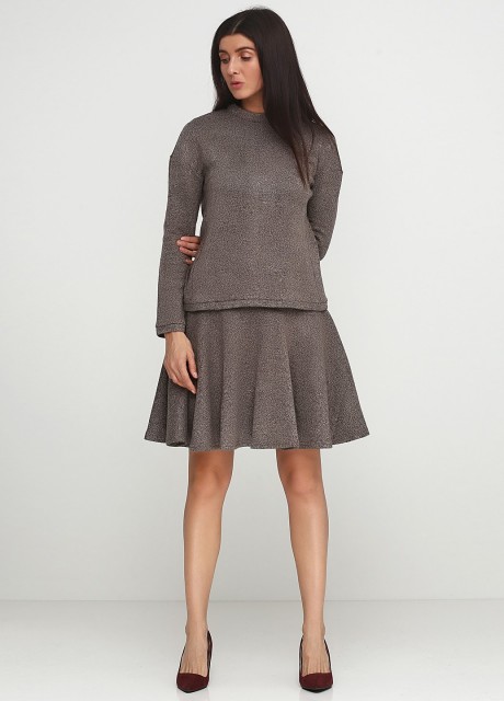 Шерстяная юбка-солнце2183 купить