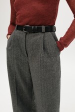 Сірі брюки максі 3929 фото 2