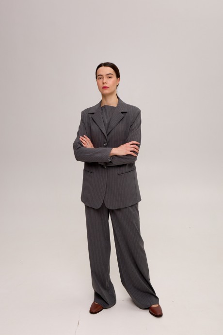 Сірий жакет 39633963 купить