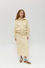 Бежева спідниця 4035 фото 1
