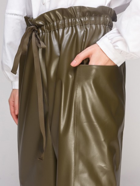 Кюлоты с кулисой по талии2841 купить