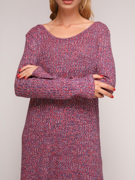 Свободное платье midi2804 купить