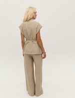 Бежеві штані 3987 фото 5