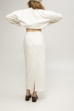 Біла спідниця 3903 фото 5