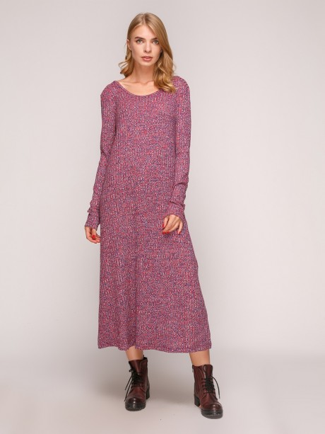 Свободное платье midi2804 купить