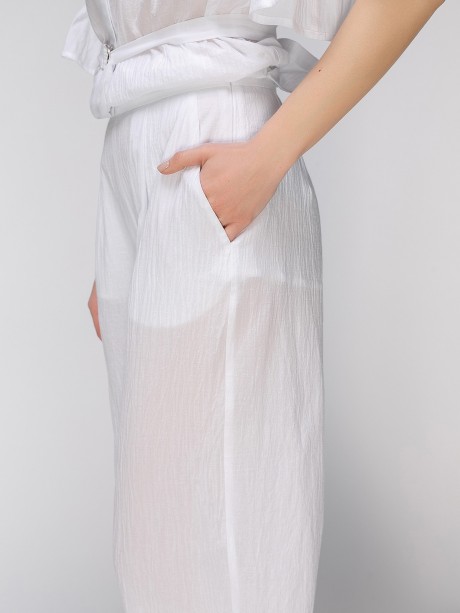 Білі бавовняні штани2660 купить