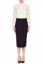 Черная юбка-карандаш фото 0