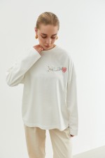 Молочний лонгслів 3780 фото 0