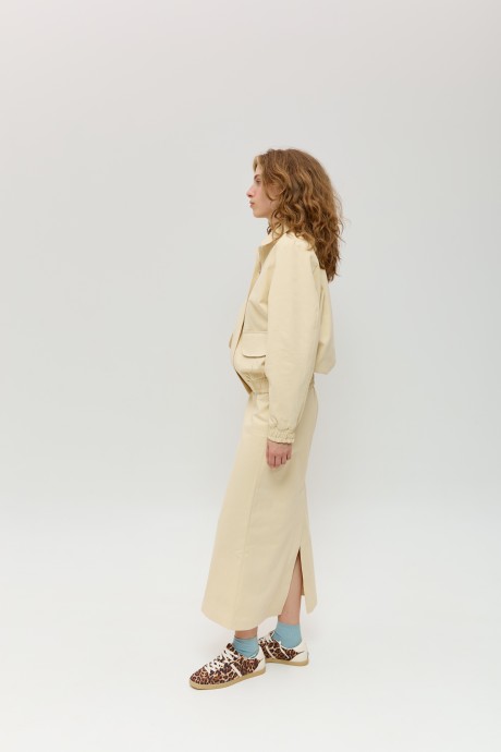 Бежевий бомбер 40344034 купить