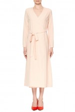 Миди-платье на запах фото 0