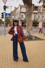 Темно сині джинси 4042 фото 0