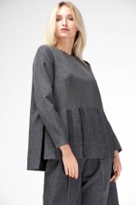 Блузон с пуговицами по спине фото 0