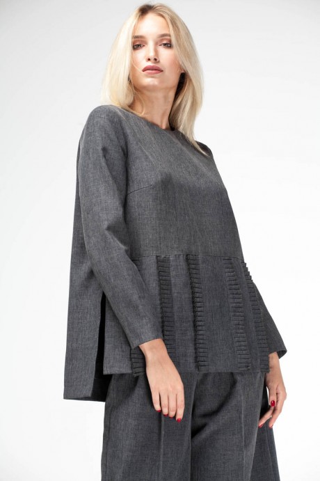 Блузон с пуговицами по спине2078 купить