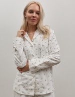 Біла піжама 3928 фото 2