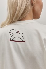 Білий лонгслів 4072 фото 5