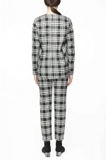 Укороченные костюмные брюки фото 1