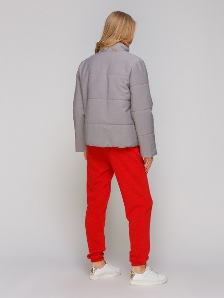 Сіра зимова куртка2883 купить