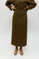 Зелена спідниця 4024 фото 5