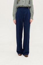Сині брюкі максі 3955 фото 3