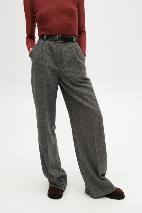 Сірі брюки максі 39293929 купить