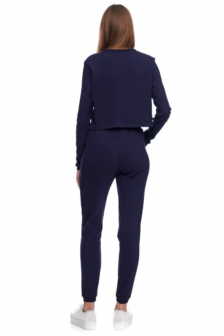 Синие трикотажные брюки2940 купить