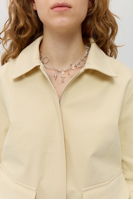 Бежевий бомбер 40344034 купить