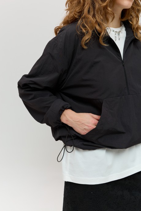 Чорний анорак 40284028 купить