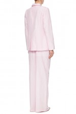 Розовые макси-брюки фото 3