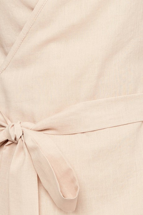 Бежевая блуза на запахе1890 купить