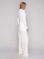 Білі широкі штани фото 2