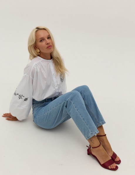 Блакитні джинси мом 39993999 купить