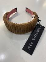 Обідок коричневий для волосся фото 2