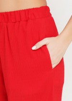 Хлопковые широкие брюки фото 3