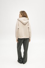 Бежевий худі 3912 фото 5