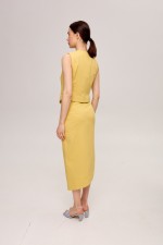Жовта спідниця 3958 фото 3