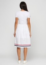 Юбка в черную крапинку фото 1