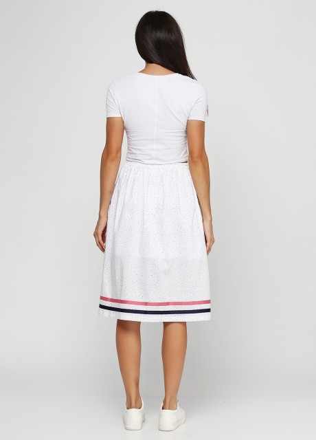 Юбка в черную крапинку2376 купить