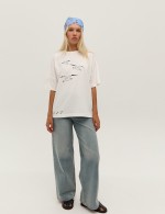 Біла футболка 3977 фото 1